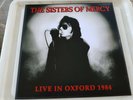 the sisters of mercy - live in oxford 1984 -lp-test pressing-