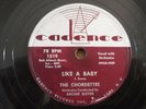 The Chordettes, Echo Of Love / Like A Baby, 1957 Cadence 1319, 78rpm, Pop