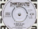 CHARLES DICKENS**SO MUCH IN LOVE**THE ROLLING STONES**IMMEDIATE