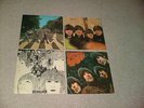 THE BEATLES 4 ORIGINAL UK LPs REVOLVER.RUBBERSOUL-1 ,ABBEY ROAD,BEATLES FOR SALE