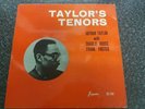 Arthur Taylor Charlie Rouse Frank Foster Taylors Tenors LP UK 1st Esquire EX/VG+
