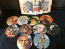 DAVID BOWIE 1ST- 'FASHIONS' -10 X PICTURE DISC SET IN WALLET -BOW 100-EXCELLENT