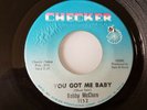 Northern Soul - Bobby McClure - You Got Me Baby - Original Checker USA 45