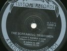 THE SCREAMING TRIBESMEN - self titled EP , RARE OZ PUNK EMI CUSTOM , 1982