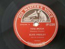 ELVIS PRESLEY - Too Much / Playin for Keeps - RARE IRISH PRESS 78 RPM IRELAND