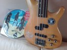 Motorhead autograph bass guitare LEMMY signed live lp vinyle picture disc rare