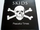 SKIDS 'PEACEFUL TIMES' 2019 WHITE VINYL LP ALBUM SIGNED mint sealed