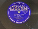 Dorsey Brothers' Orchestra - Anything Goes / All Through The Night - Decca 78rpm