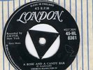 ROCK'N'ROLL-GEORGE HAMILTON IV-A ROSE AND A CANDY BAR/IF YOU DONT KNOW-UK LONDON