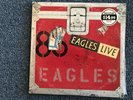 EAGLES LIVE 1980 ASYLUM BB 705 2LP'S WITH POSTER AUSTRALIAN 1ST PRESSING