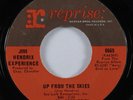 Psych Rock 45 JIMI HENDRIX EXPERIENCE Up From The Skies REPRISE VG+ HEAR