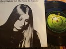 MARY HOPKIN Let My Name Be Sorrow UK 1971 ORIGINAL Apple 34 P/S DEMO EX+ Beatles