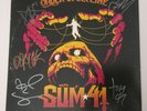 Signed Sum 41 'Order In Decline' LP Yellow Limited Edition Vinyl New & Un-played