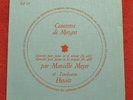 Mozart: Piano Concertos - Marcelle Meyer **Les Discophiles Francais DF 37 LP**