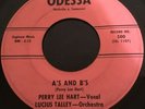 Vinyl: NORTHERN SOUL R&B ROCKERS- PERRY LEE HART - A'S and B's