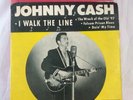 Vintage SUN RECORDS *JOHNNY CASH* I WALK THE LINE 45rpm  Sun EP 113, Sleeve Only