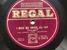 JAZZ: SOUTHERN SERENADERS ‘I MISS MY SWISS’ 1925 REGAL 78 LOUIS ARMSTRONG SOLO