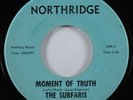 Instrumental Surf Tittyshaker 45 SURFARIS Moment Of Truth NORTHRIDGE HEAR