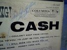 1960 JOHNNY CASH-Now There Was A Song ,columbia label 1463,LP,vintage,old