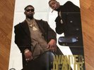 KOOL G RAP & DJ POLO WANTED DEAD OR ALIVE PROMO POSTER 1990 COLD CHILLIN ORIG