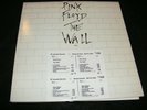 Clean PINK FLOYD THE WALL 2 LP ORIGINAL ADVANCE WITH TIMING STRIP 1976 gatefold