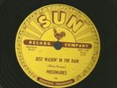 HEAR SUN 78 186 -  PRISONAIRES - DOOWOP  R&B - JUST WALKIN' IN THE RAIN