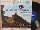 ENC 110 UK - Gioconda DE VITO Brahms Violin Concerto Schwarz LP EX (= ALP 1104)