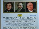 BRAHMS • BRUCKNER • SCHUMANN • SYMPHONIES • INTEGRALES • 18 LP BOX • VG+/NM-