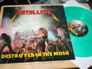 Metallica - Destroyed In The Mosh - Rare Bay Area Discs US Color Metal Vinyl LP