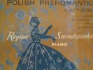 REGINA SMENDZIANKA Polish Preromantic Piano Music LP Muza Polish imp. SEALED