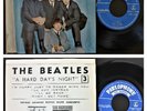 THE BEATLES EP MADE IN PORTUGAL 45 PS 7 *A HARD DAYS NIGHT (3)* LMEP 1187