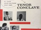 COLTRANE Mobley Sims Cohn TENOR CONCLAVE OG MONO 1957 PRESTIGE LP + OJC Reissue