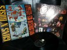 GUNS N' ROSES APPETITE FOR DESTRUCTION BANNED ROBOT COVER ORIG GER 1987 LP EX/G