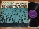 Teddy Charles Coolin' RARE  1st DG RVG Prestige New Jazz lp Mal Waldron