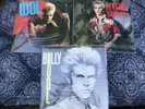 Billy Idol Vinyl LP Lot: Don’t Stop W/ Poster, Rebel Yell, Billy Idol.