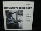 Mississippi John Hurt - Folk Songs & Blues PIEDMONT PLP 13157 LP VINYL