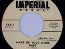 BOB LUMAN: Make Up Your Mind US Imperial Rockabilly Promo 45 Rare HEAR