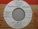 ROCKABILLY 45 BEN HEWITT ON MERCURY DJ I WANT A NEW GIRL NOW/MY SEARCH