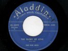 DOOWOP-FIVE KEYS-THE GLORY OF LOVE/HUCKLEBUCK WITH JIMMY-ALADDIN 3099