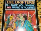 Drifters I'll take you where music's playing Original LP Northern soul Popcorn
