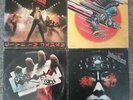 4 JUDAS PRIEST Hell Bent Leather Unleashed East British Steel Screaming For LP
