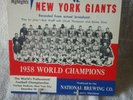 Baltimore Colts vs. New York Giants 45 rpm. vinyl record + cover   V.G.