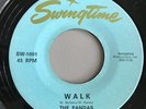 THE PANDAS-Walk/Girl From New York City 45 Swingtime Texas Garage Psych