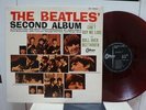 THE BEATLES / SECOND ALBUM, RARE RED WAX JAPAN ONLY ORIG. 1964 ODEON LP INSERT