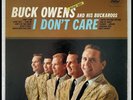 Buck Owens - I Don't Care SIGNED AUTOGRAPH VINYL LP RECORD VG CAPITOL EMI HOF
