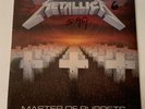 METALLICA Master of Puppets LP rare SEALED original on Megaforce/Elektra