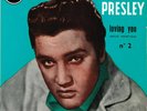 ELVIS PRESLEY LOVING YOU NO2  FRANCE EXT PLAY 86.297 BLUE/SILVER RCA VICTOR
