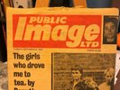 PUBLIC IMAGE LTD * ORIGINAL NEWSPAPER SLEEVE * PUBLIC IMAGE b/w THE COWBOY SONG