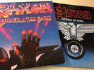 Saxon Wheels Of Steel + Saxon ?Power & The Glory Vinyl 2LP Carrere German