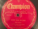 Champion 16119 Gene Autry DUST PAN BLUES 78 rpm Country 1930  V+